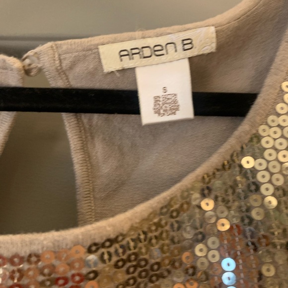 Arden B sequin blouson sweater - Picture 3 of 4